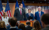 Congressman Schmidt, Speaker Mike Johnson, Majority Whip Tom Emmer, and House Republican Conference Chairwoman Lisa McClain