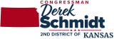 Congressman Derek Schmidt logo