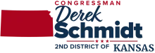 Congressman Derek Schmidt logo